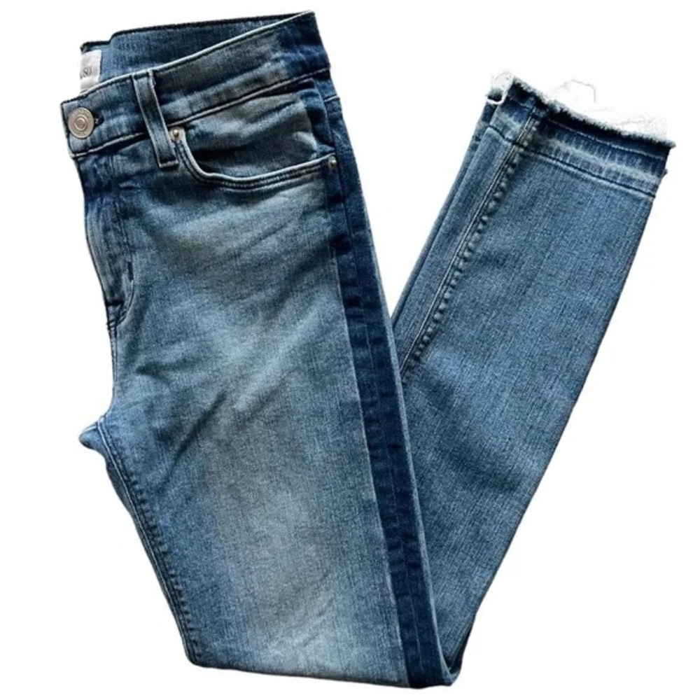 HUDSON | Cropped Blue Denim Jeans